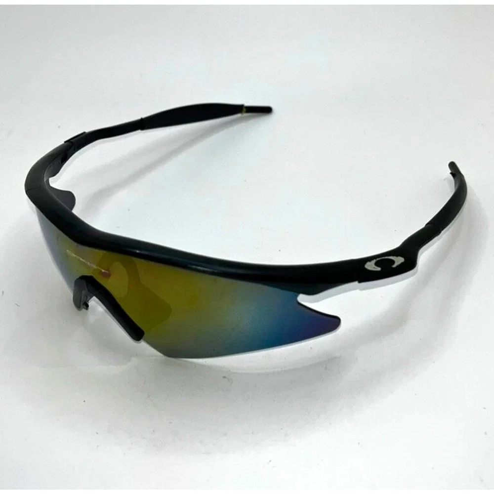 Oakley M Frame Mumbo Sunglasses Fire Iridium USA Vintage w/ Vault Case Rare